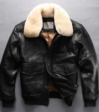 AVIATOR G-1 A-2 BOMBER BLACK