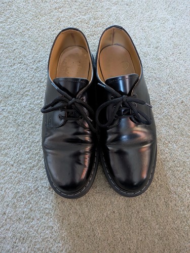 Solovair black shine gibson - hi-shine,