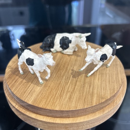 Britains vintage cows - vintage, 3x