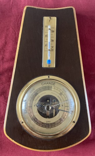 Vintage aneroid barometer - vintage,