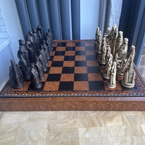 Medieval figures chess - chess, set