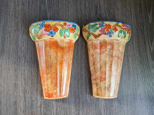 Vintage pair wadeheath ware - pair,