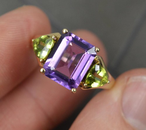 Suffragette style 9ct gold - style,