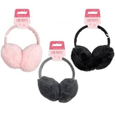 Winter Super Soft Ear Muffs Warmer Ladies Girls Womens Earflaps Cosy Warm Cold
