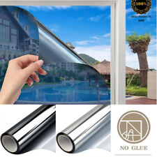 One Way Mirror Window Film Reflective Privacy Home Solar Tint Foil Glass Sticker