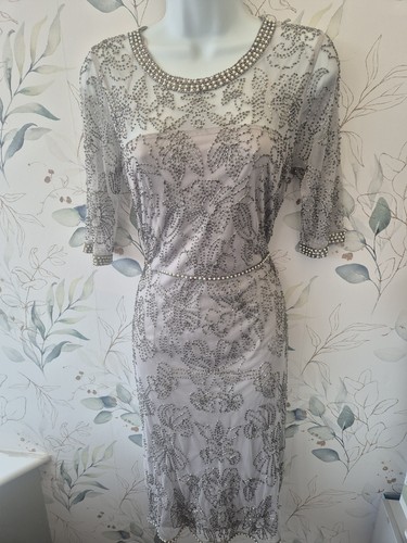 Gina bacconi silver - gina, beaded