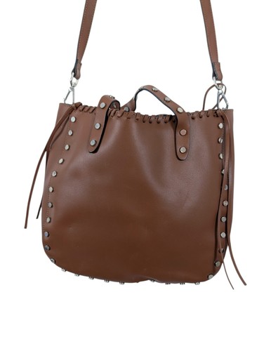 Zara buffalo leather tote bag - leather,