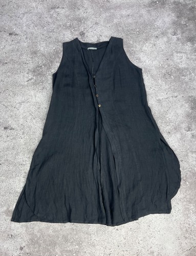 Sarah pacini linen - linen, sleeveless