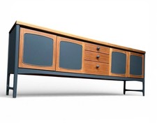 NATHAN SQUARES TEAK SIDEBOARD