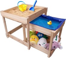 WodGod Sand and Water Table,Includes a Larger-Sized Dust-Proof Bag, RRP £75