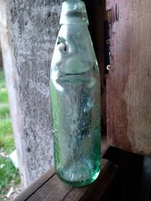Vintage soda bottle codd neck Clarkson, Dearden & Co Oldham Bottle A9