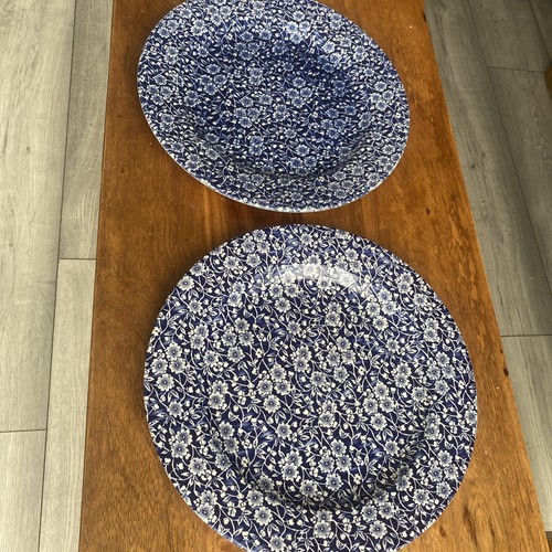 Churchill blue calico - blue,
