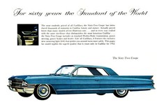 1962 Cadillac 62 Coupe Dealer Showroom Wall ILL 11 x 17 Giclee print