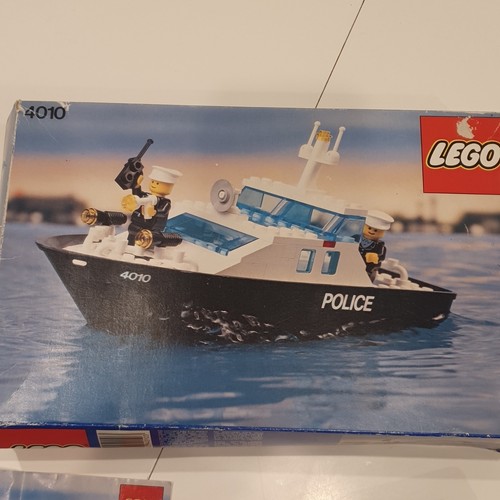 Lego police rescue - boat, 4010