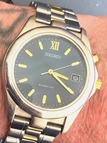 Seiko kinetic 5m62 ob10 - seiko, 5m62-ob10