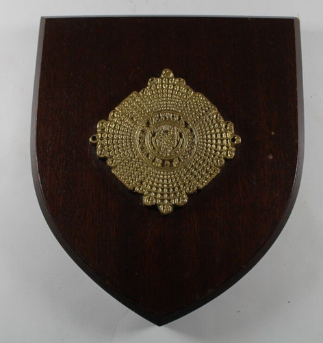 Scottish military brass wall - scottish,