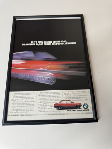 Framed original e21 bmw 323i - framed,