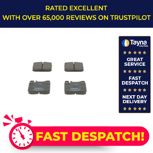 Brake pads set fits - pads, mercedes