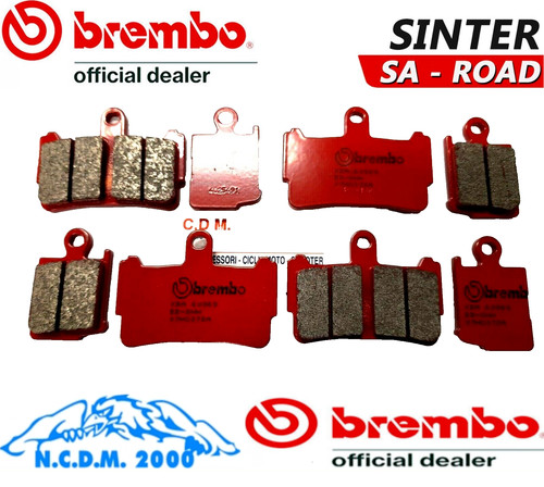 Front brake pads brembo - front,