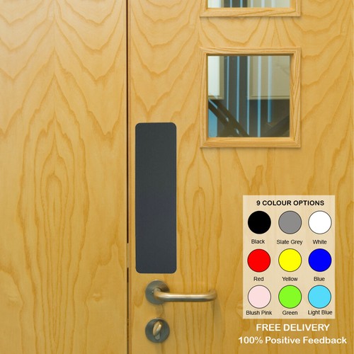 Door push plate perspex - door,