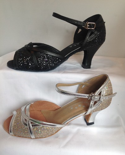 Ladies black silver - black, or