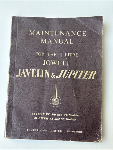 Jowett javelin jupiter - javelin, &
