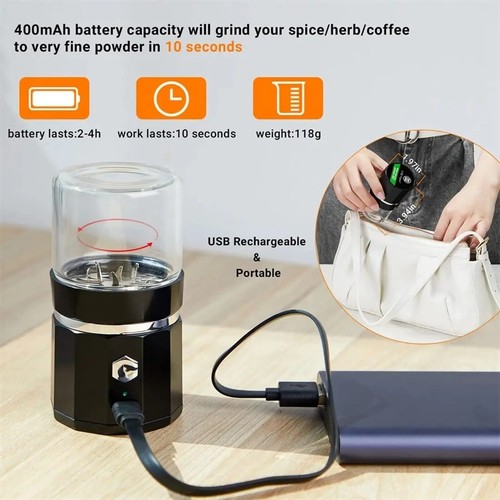 Tobacco grinder electric - electric, herb