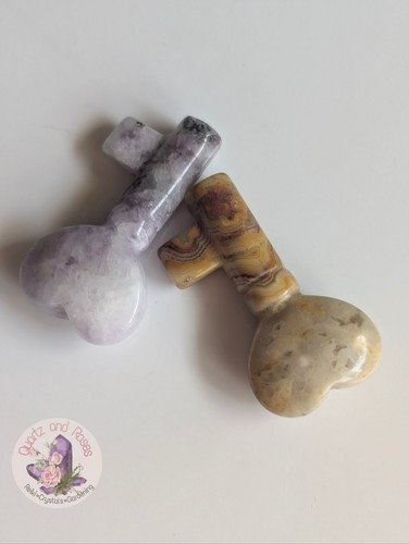 Pair crystal keys gemstone - of,