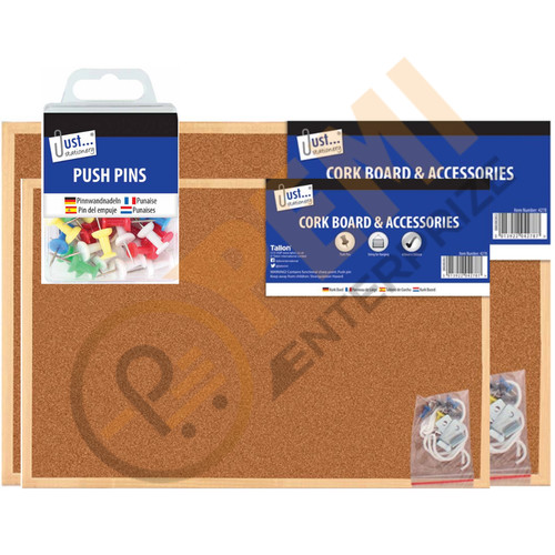 Cork board with hooks - cork,
