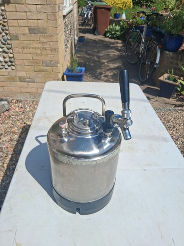 Cornelius keg with tap - cornelius,