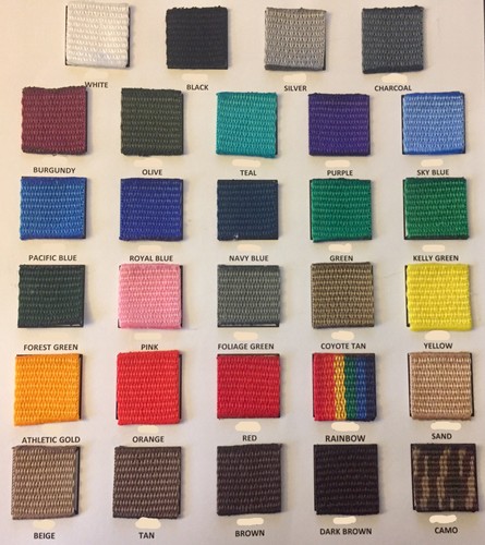 Inch polypropylene webbing - inch,