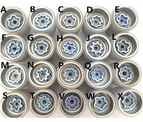 Audi locking wheel nut - wheel, key