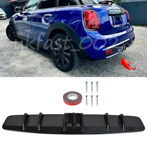 Fin rear bumper - spoiler, lip