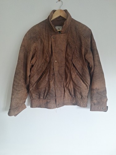 Vintage mens brown genuine - vintage,