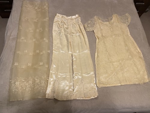 Punjabi pent suit silk - suit, &