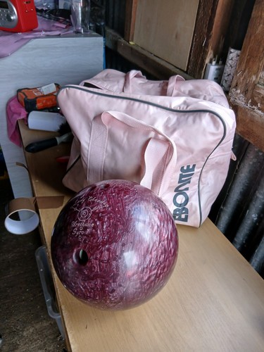 Vintage ebonite lady - ebonite,