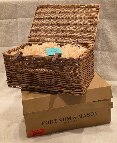 Fortnum mason empty wicker - mason,