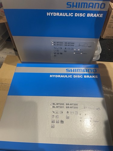 Shimano hydraulic brakeset - hydraulic,