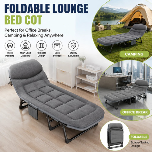 Foldable sun lounger recliner - foldable,