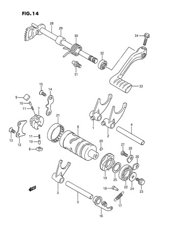 Suzuki genuine atv spacer - suzuki,
