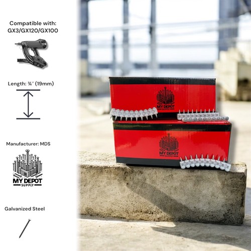 1000 concrete nails for - 1000,