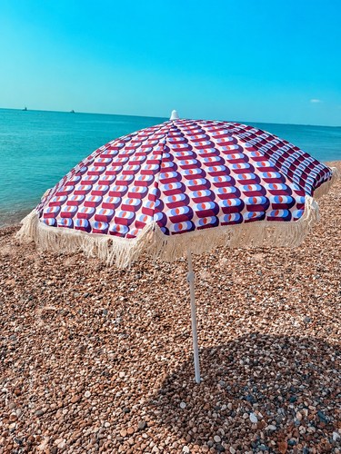 Zara beach umbrella - zara, vintage