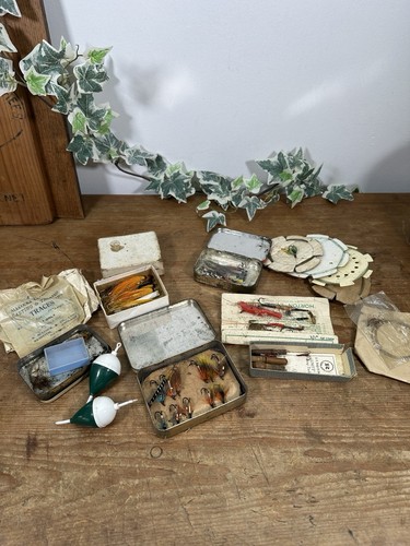 Job lot vintage fishing - job,