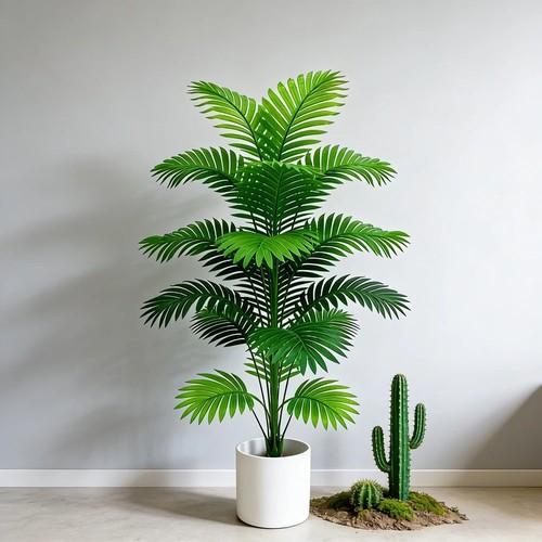 2pcs artificial monstera tree - artificial,
