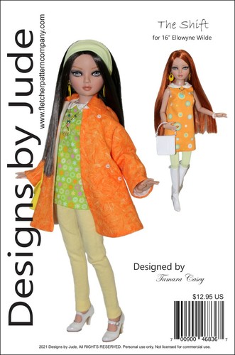 Doll clothes sewing pattern - sewing,