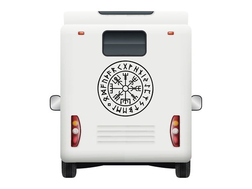 Camper van sticker viking - camper,