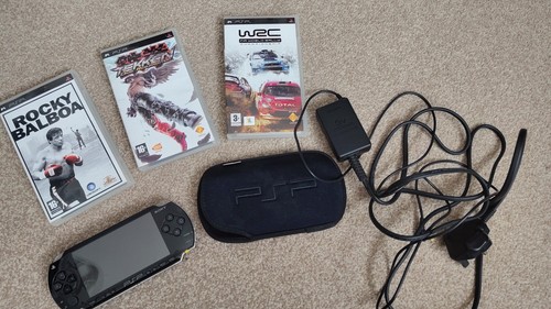 Sony psp black handheld - black,