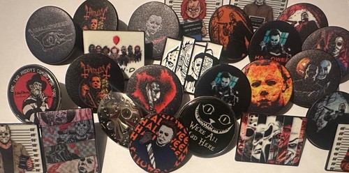 Clearance horror enamel - horror, pin