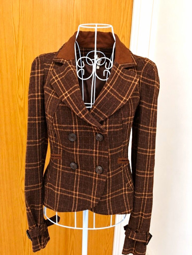 Willow clay brown plaid - &,