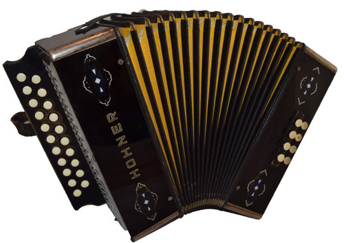 Melodeon hohner pokerwork - hohner,
